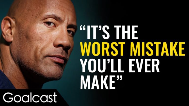 Video: Dwayne "The Rock" Johnson's Tale of Survival motivation inspiration video The Rock