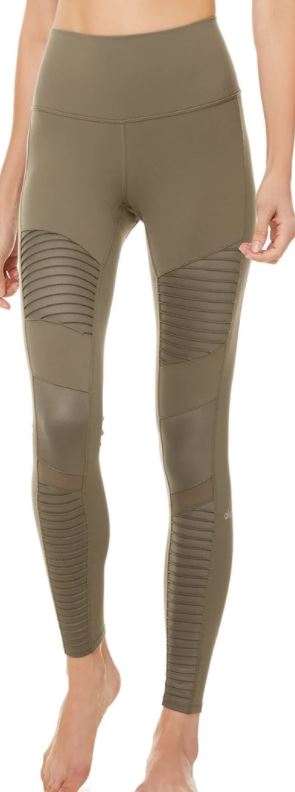 alo high waist moto legging yoga pants
